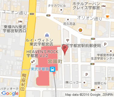 TOBU PARK 東武宇都宮駅第2駐輪場の地図