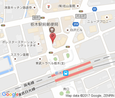 泉谷商店駐輪場の地図