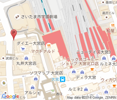 DOMショッピングセンター駐輪場の地図