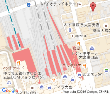 三井のリパーク 大宮駅前駐輪場の地図