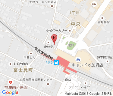 三井のリパーク 加須の地図