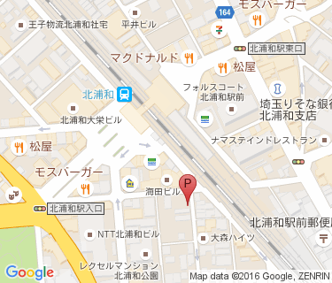 三井のリパーク 北浦和駅前駐輪場の地図