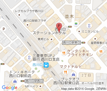 三井のリパーク 西川口駅前第2駐輪場の地図