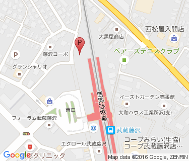 西武スマイルパーク 武蔵藤沢駅西口第2の地図