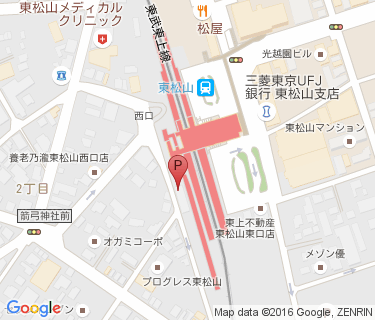 TOBU PARK 東松山駅西口駐輪場の地図