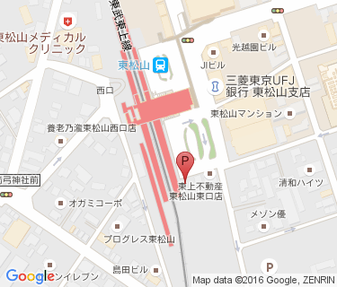 TOBU PARK 東松山駅東口駐輪場の地図