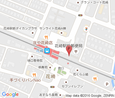 TOBU PARK 花崎駅北口駐輪場の地図
