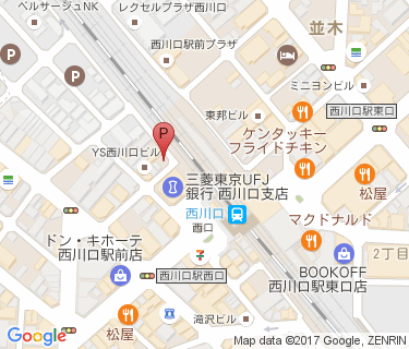 パートナ西川口駅西口駐輪場の地図