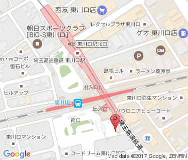戸塚自転車駐車場の地図