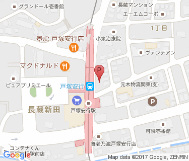 戸塚安行駅南口サイクルポート第1の地図