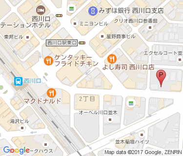 西川口駅第6自転車置場の地図