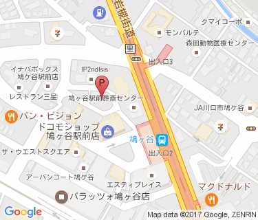 鳩ヶ谷駅第2自転車駐車場の地図
