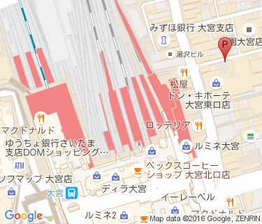 サイカパーク 大宮一番街駐輪場 Bエリアの地図