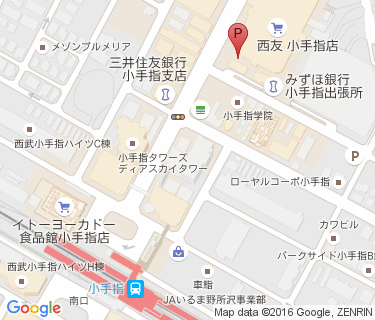 サイカパーク 西友小手指店駐輪場 Dエリアの地図