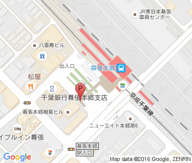 幕張本郷駅第5自転車駐車場の地図