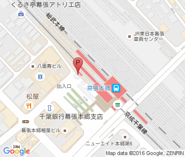 幕張本郷駅第6自転車駐車場の地図