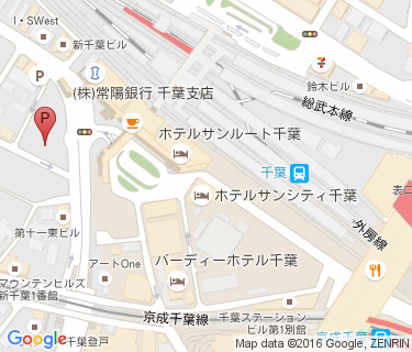 千葉駅西口第1自転車駐車場の地図