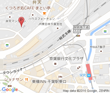 千葉駅北口第3自転車駐車場の地図