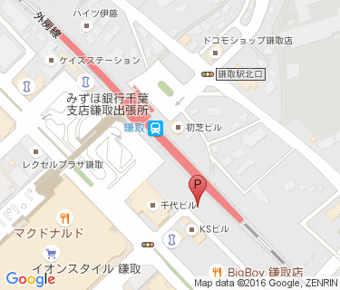 鎌取駅第4自転車駐車場の地図