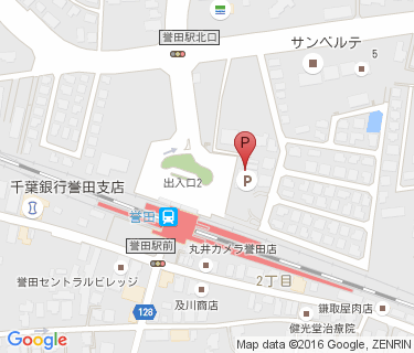 誉田駅第5自転車駐車場の地図