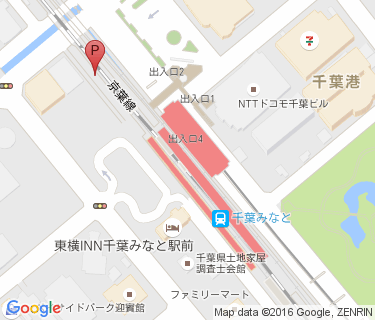 千葉みなと駅第3自転車駐車場の地図