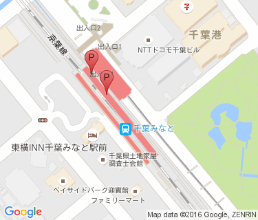 千葉みなと駅第4自転車駐車場の地図