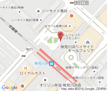 検見川浜駅第4自転車駐車場の地図