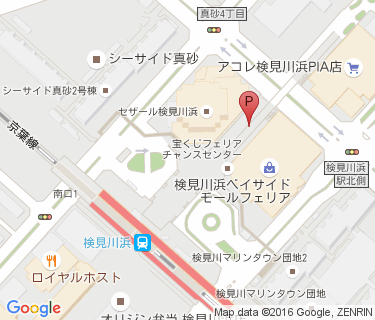 検見川浜駅第5自転車駐車場の地図
