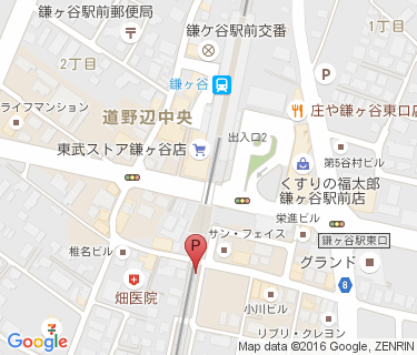 TOBU PARK 鎌ヶ谷駅南駐輪場の地図