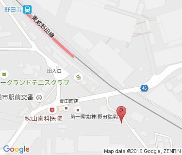 野田市駅第2駐輪場の地図