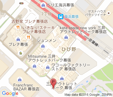 サイカパーク 三井アウトレットパーク幕張駐輪場 Eエリアの地図