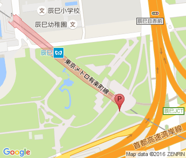 辰巳駅東口自転車駐車場の地図