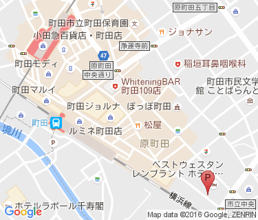 原町田三丁目自転車駐車場の地図