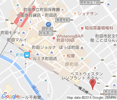 町田ターミナル自転車駐車場の地図