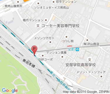 栄町自転車駐車場の地図