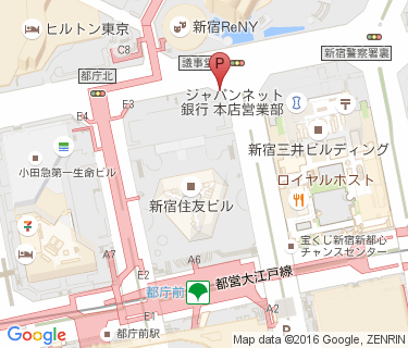 エコステーション21 都庁前駅自転車駐輪場Bの地図