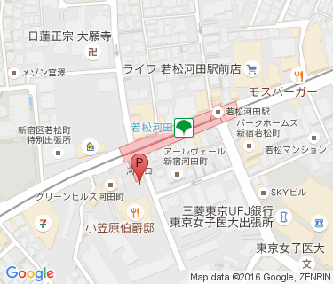 エコステーション21 若松河田駅自転車駐輪場の地図