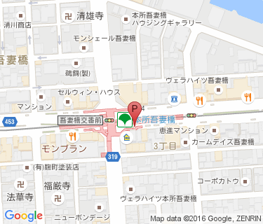 本所吾妻橋駅第四自転車駐車場の地図