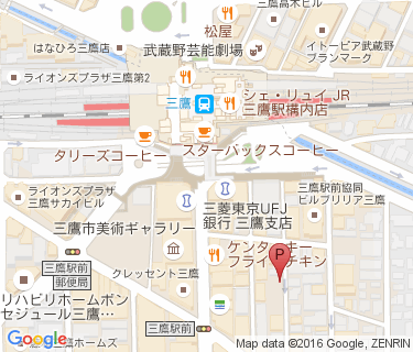 旭町通り駐輪場の地図