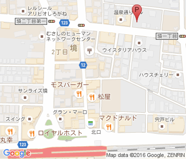 武蔵境駅みずき通り自転車駐車場の地図