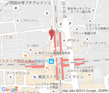 西国分寺駅北口自転車駐車場の地図