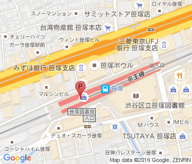 サイカパーク 笹塚の地図