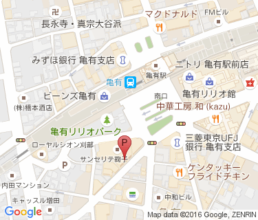 三井のリパーク サンセリテマリコビルの地図