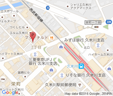 三井のリパーク 久米川駅前駐輪場の地図