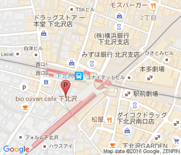 三井のリパーク 下北沢駅前駐輪場の地図
