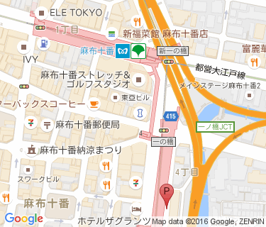 麻布十番第1暫定自転車駐車場 Cエリアの地図