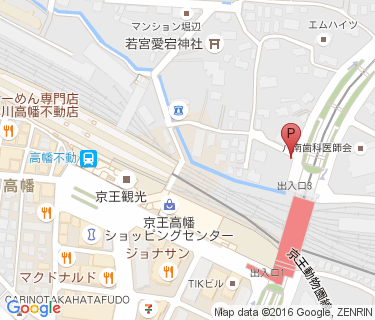 三井のリパーク 高幡不動駅前駐輪場の地図