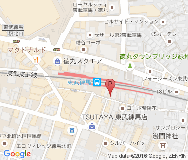 三井のリパーク 東武練馬第2の地図