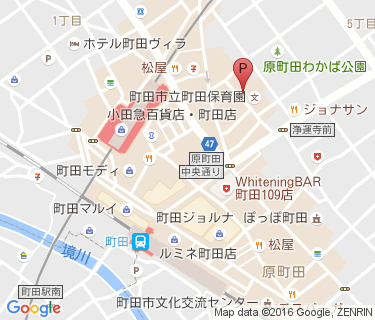 サイカパーク 原町田駐輪場の地図