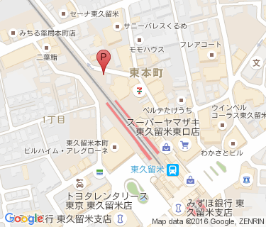 三井のリパーク 東久留米駅前駐輪場の地図